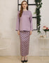 BAJU KURUNG KEDAH KRISLYN (LILAC)